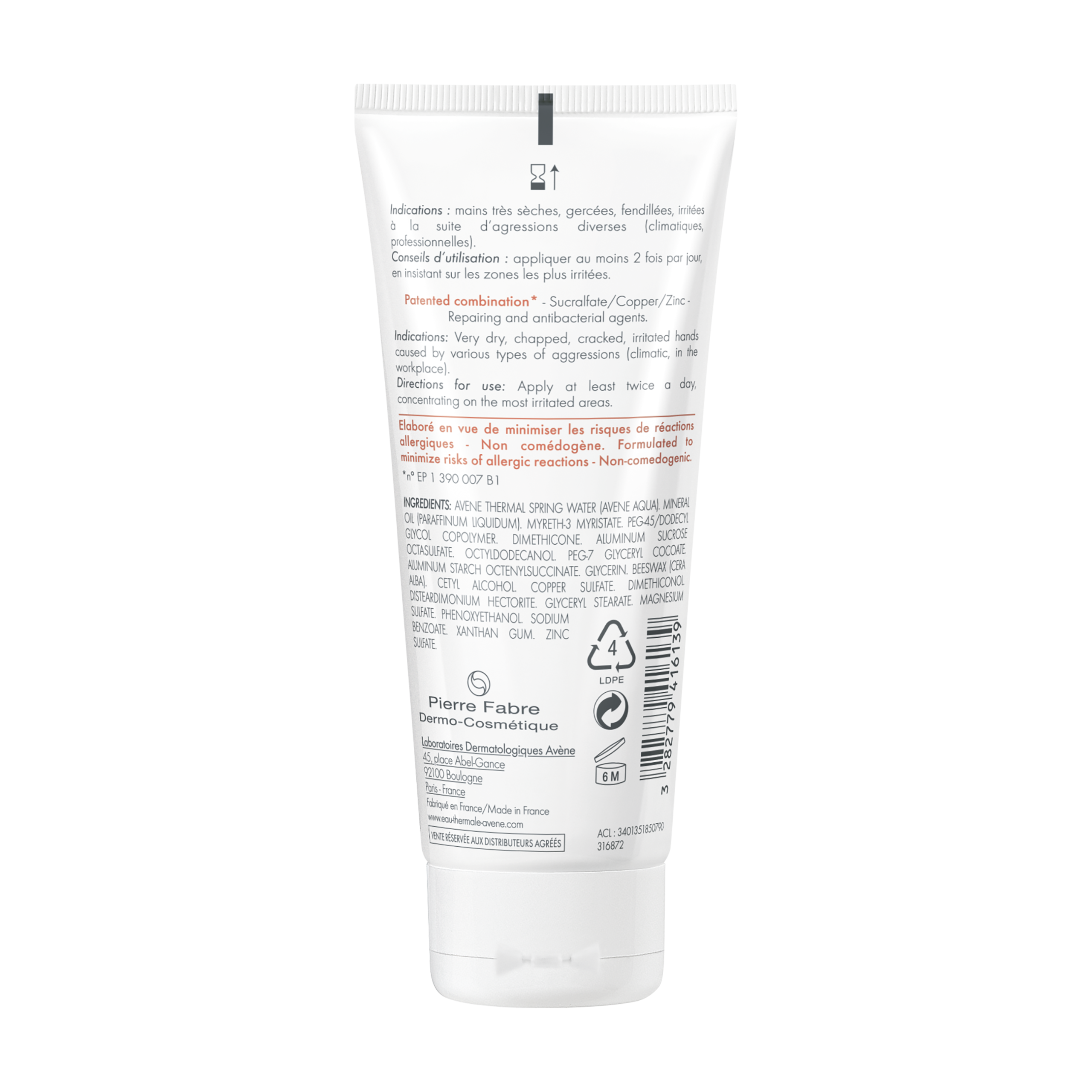 Avène Cicalfate Hand Repair Cream