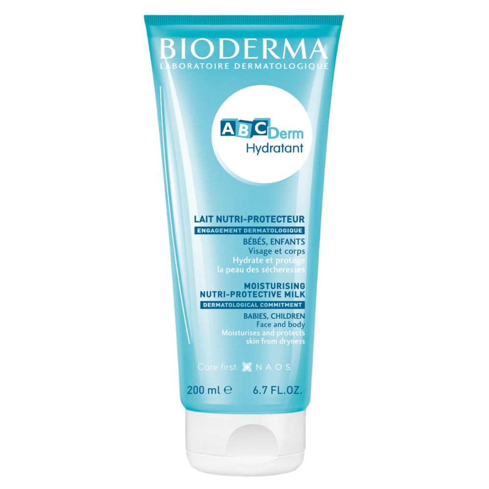 Bioderma ABCDerm Moisturizing Milk Baby Face & Body Lotion