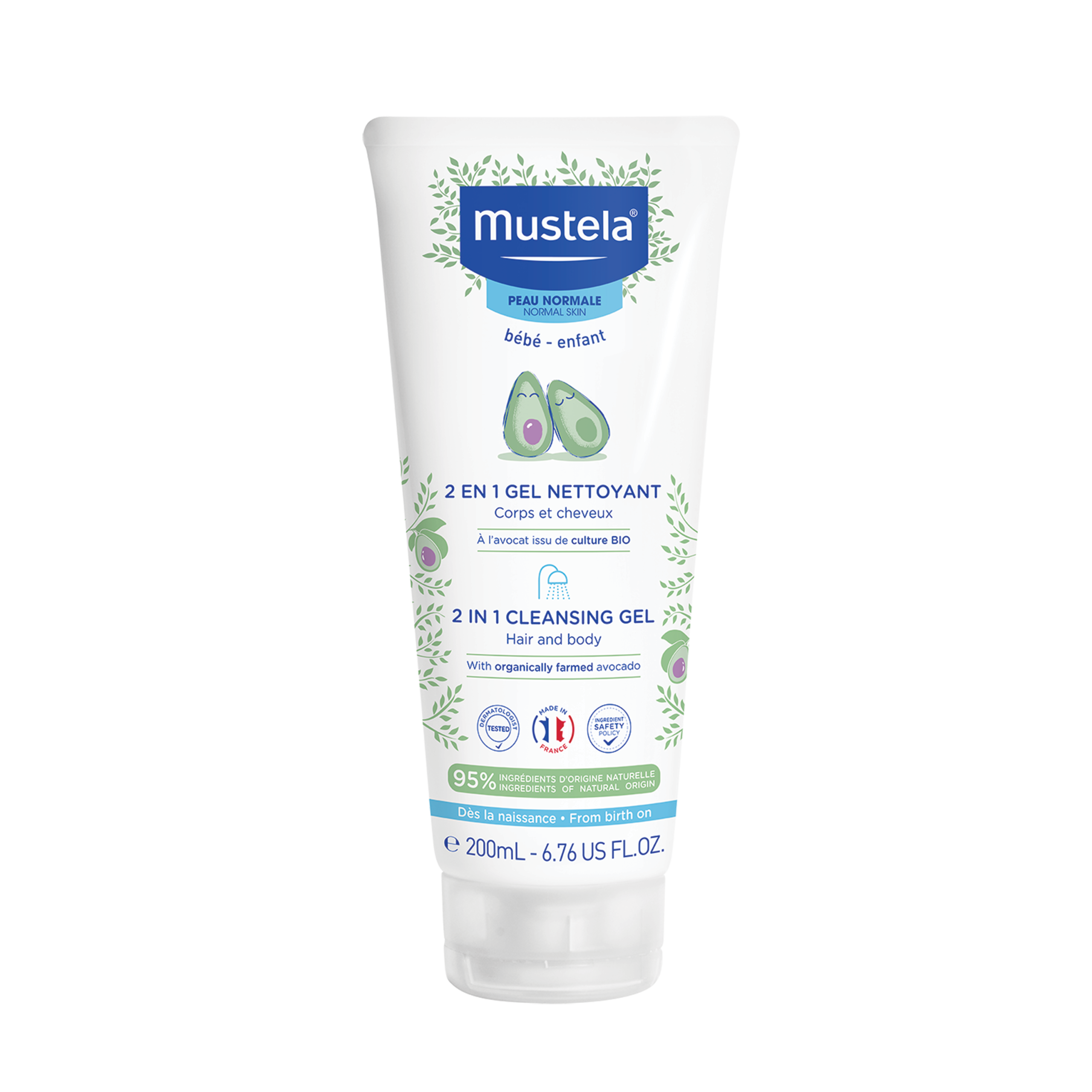 Mustela 2 in 1 Cleansing Gel