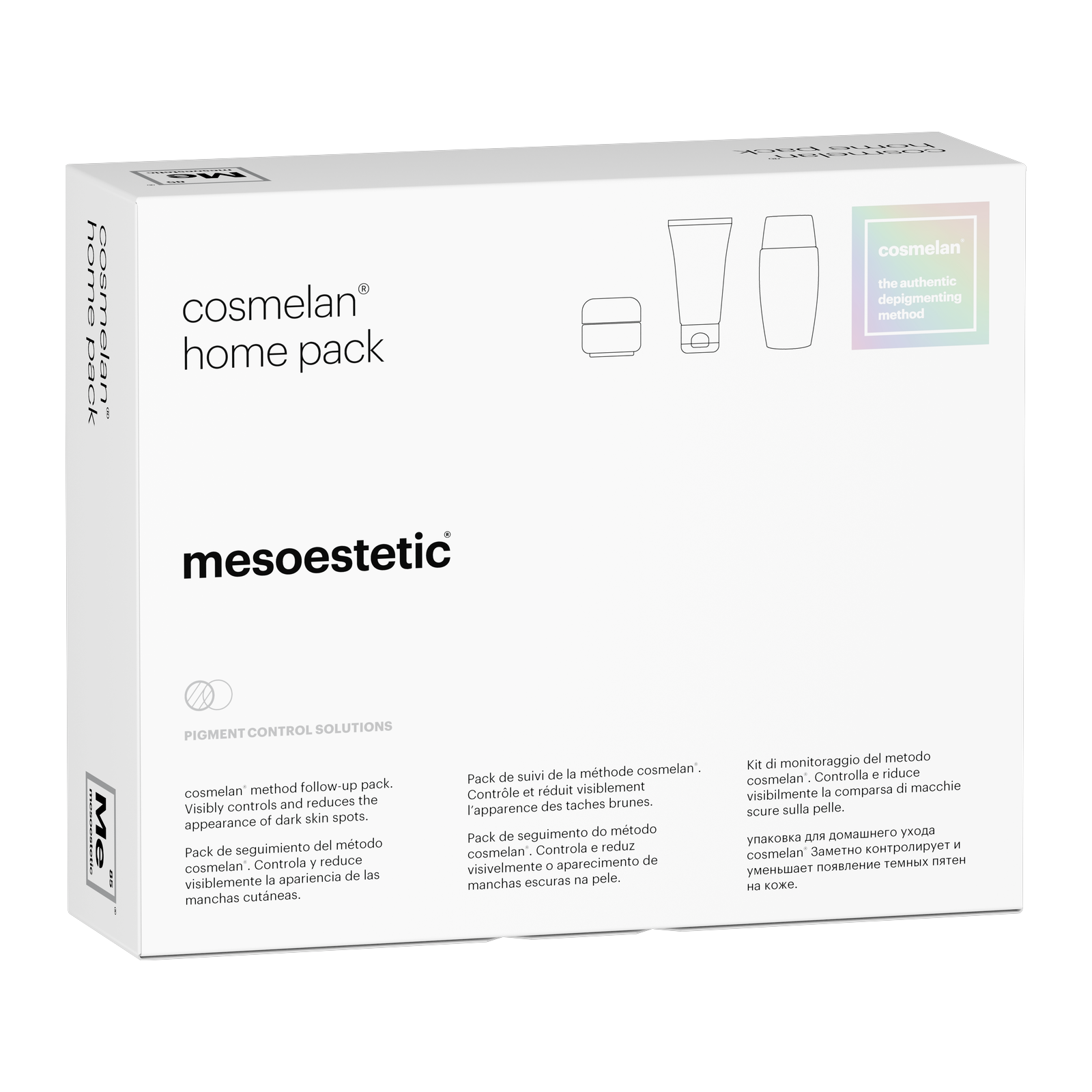 mesoestetic cosmelan homecare pack
