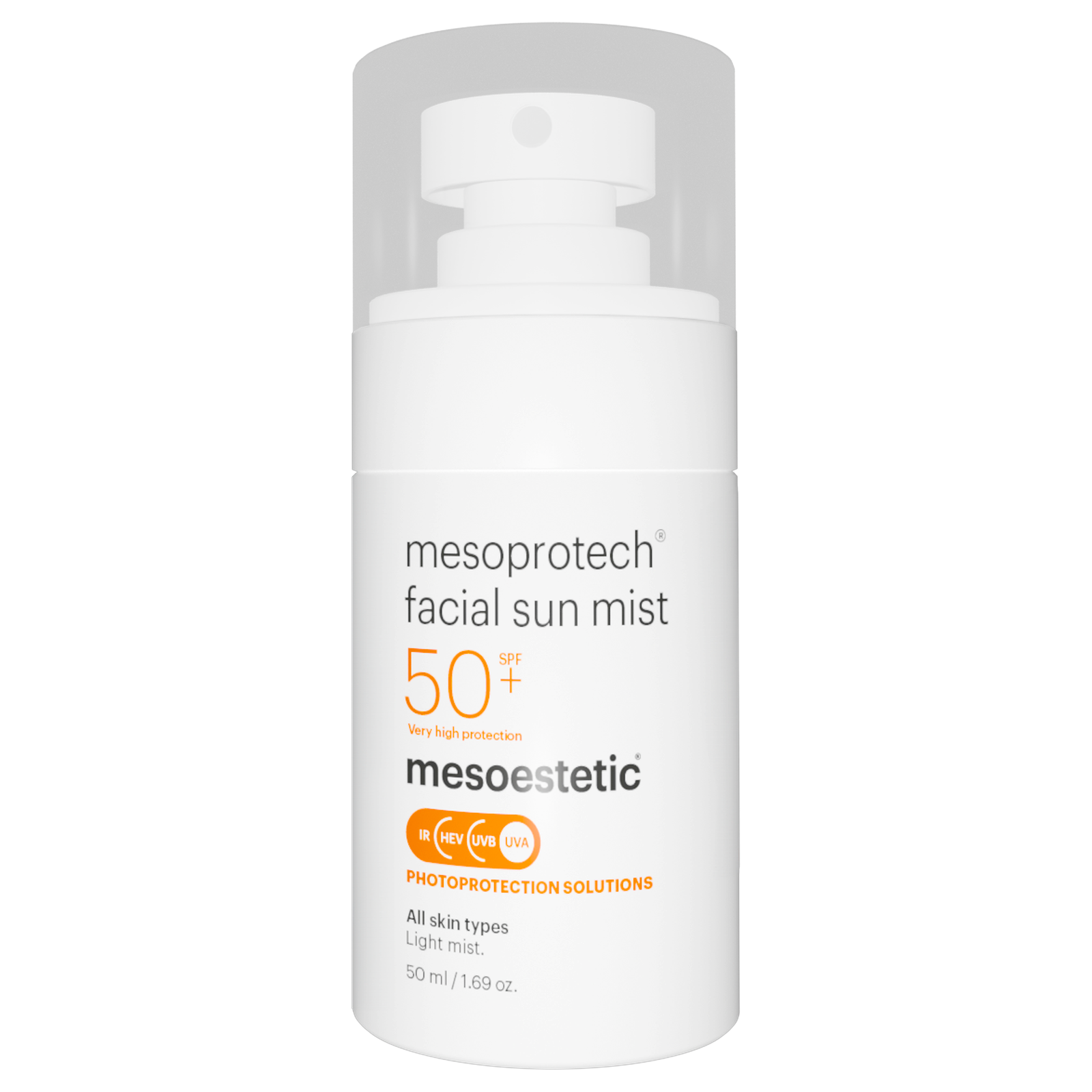 mesoestetic mesoprotech facial sun mist